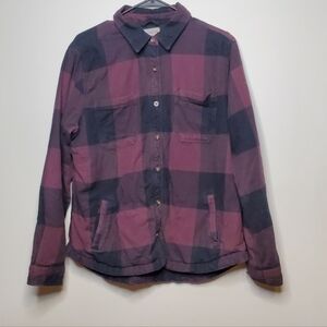 Carhartt Fleece-lined Flannel Shirt L 12-14